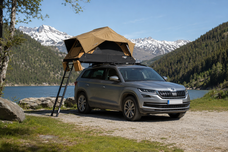 Škoda Kodiaq Dachzelt – Familien-SUV trifft Camping-Abenteuer