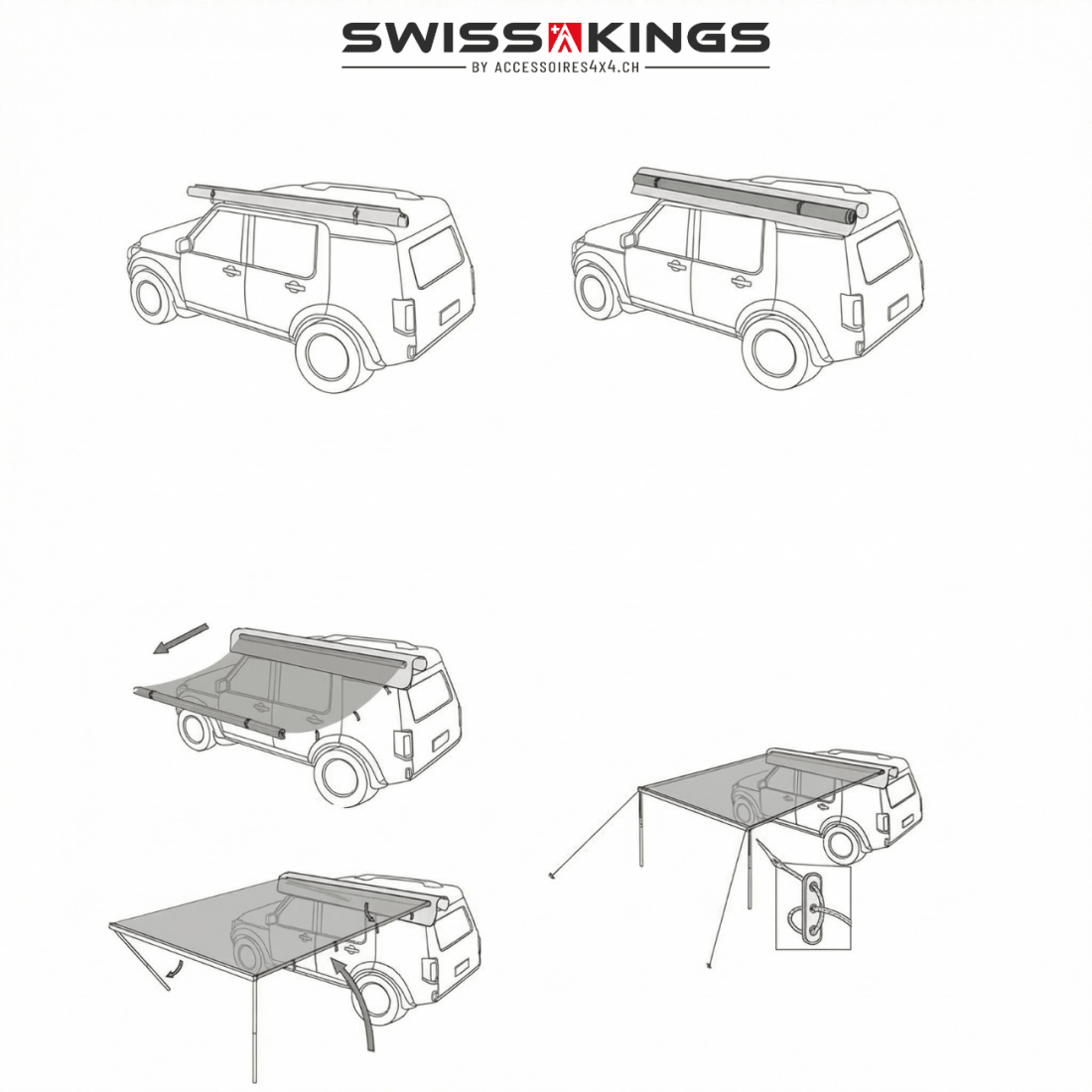 Swisskings Markise - Altoura