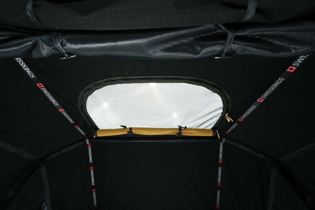 Swisskings 160S auf Fahrzeug – Camping